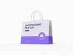Shopping bag mockup