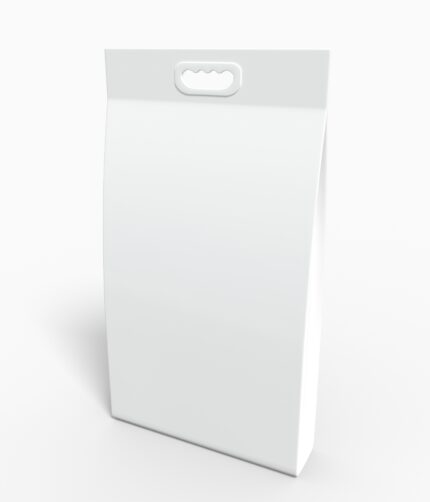 Flexible packaging mylar bag mockup 601940