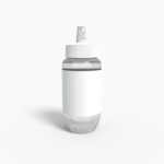 Bottles plastic cans product label mockup 503440