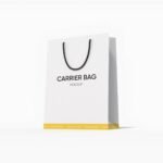 Shopping bag mockup