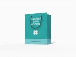 Paper shopping bag mockup