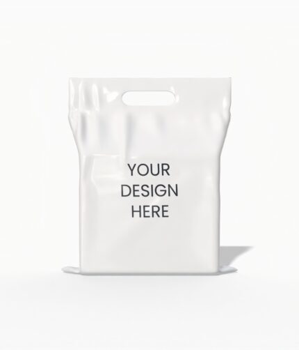 Plastic bag mockup