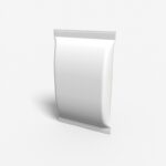 Shampoo sachet bag mockup