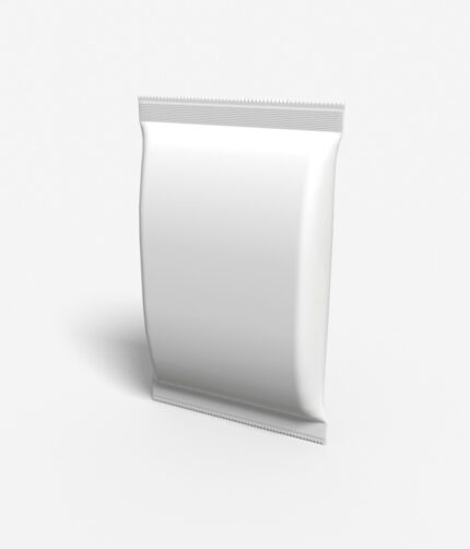 Shampoo sachet bag mockup