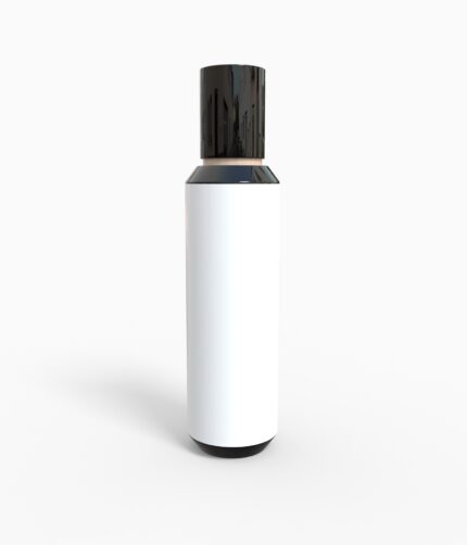 Bottles plastic product label mockup 503240