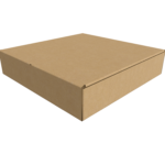 Open square mailer box  mockup