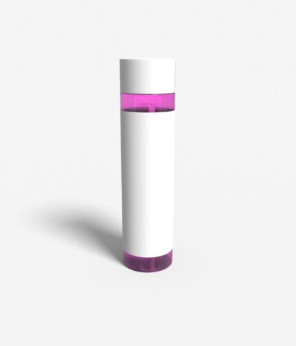 Bottles plastic cylindrical mockup 500920