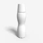 Bottles plastic product label mockup 500960