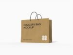 Shopping bag mockup