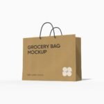 Shopping bag mockup