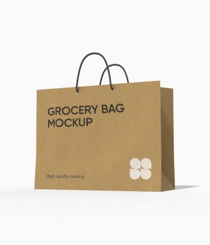 Shopping bag mockup