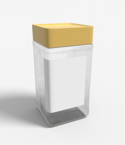 Square jar mockup 501380