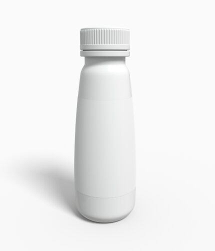 Bottles plastic product label mockup 502870