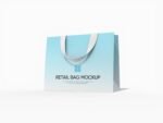 Shopping bag mockup
