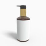 Bottles plastic product label mockup 504550