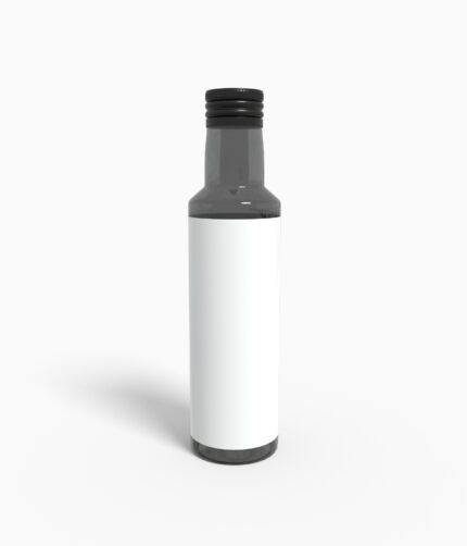 Bottles glass product label mockup 503080