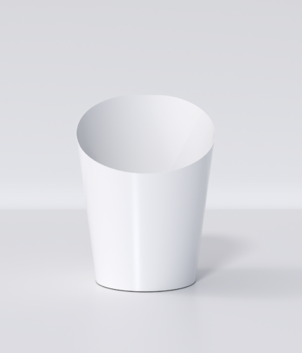 Kraft paper cup french fries mockup paper mockup 604120