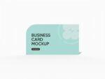 Business card mockup