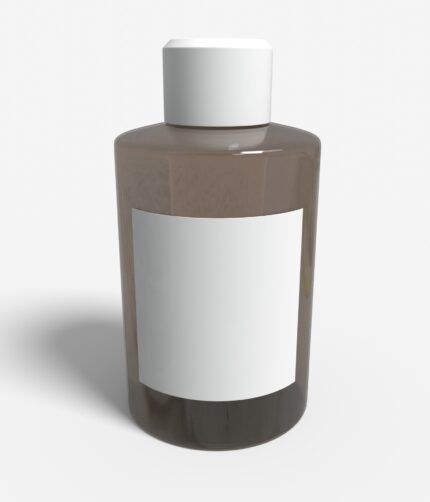Plastic bottles product label mockup 500660