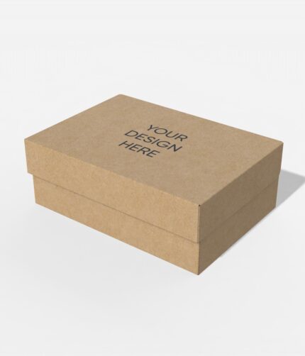 Shoe box mockup