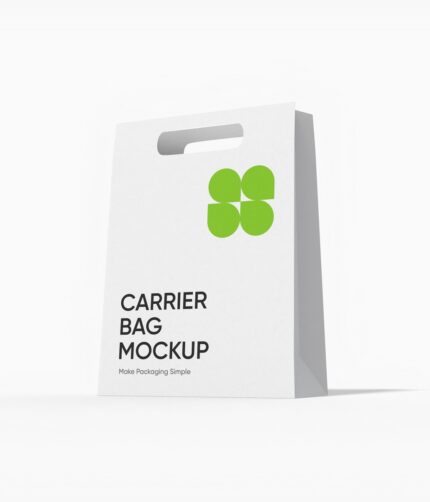 Carrier bag mockup