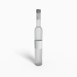 Bottles glass product label mockup 502400
