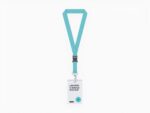 Lanyard ID badge mockup