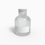 Bottles plastic product label mockup 503340