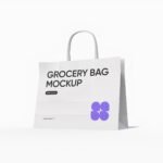 Shopping bag mockup