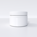 Plastic cream jar mockup