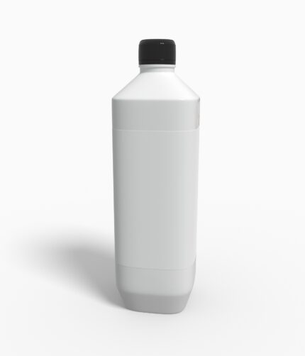 Bottles plastic product label mockup 502710