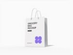 Shopping bag mockup