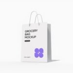 Shopping bag mockup