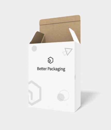 In-line boxes indentation in-line box tuck end mockup 100031