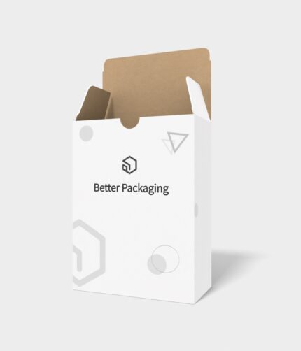 Tuck end boxes reverse mortise lock inserts mockup 100060