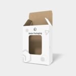 Lock insert boxes window display tuck end mockup 100102