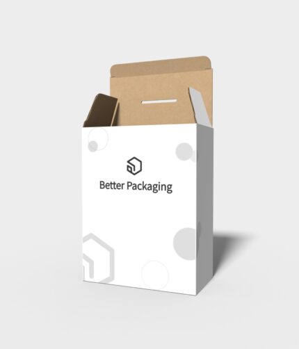 Tuck end boxes aircraft-type paper mockup 100113