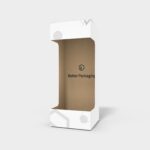 Tuck end boxes with window pin-style mockup 100242