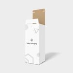 Tuck end wine box mockup