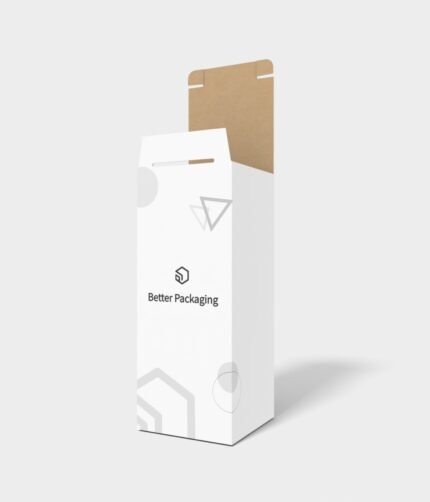 Tuck end wine box mockup