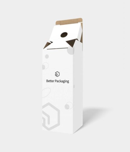 Tuck end boxes pins lock inserts mockup 100250