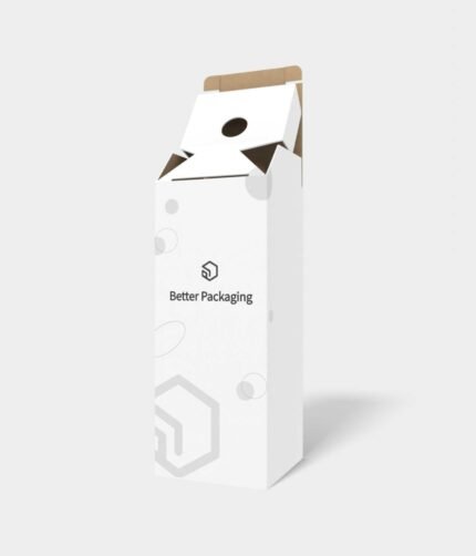 Tuck end boxes pins lock inserts mockup 100250