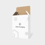 Tuck end boxes twin-arm cards bottom of bags mockup 100280