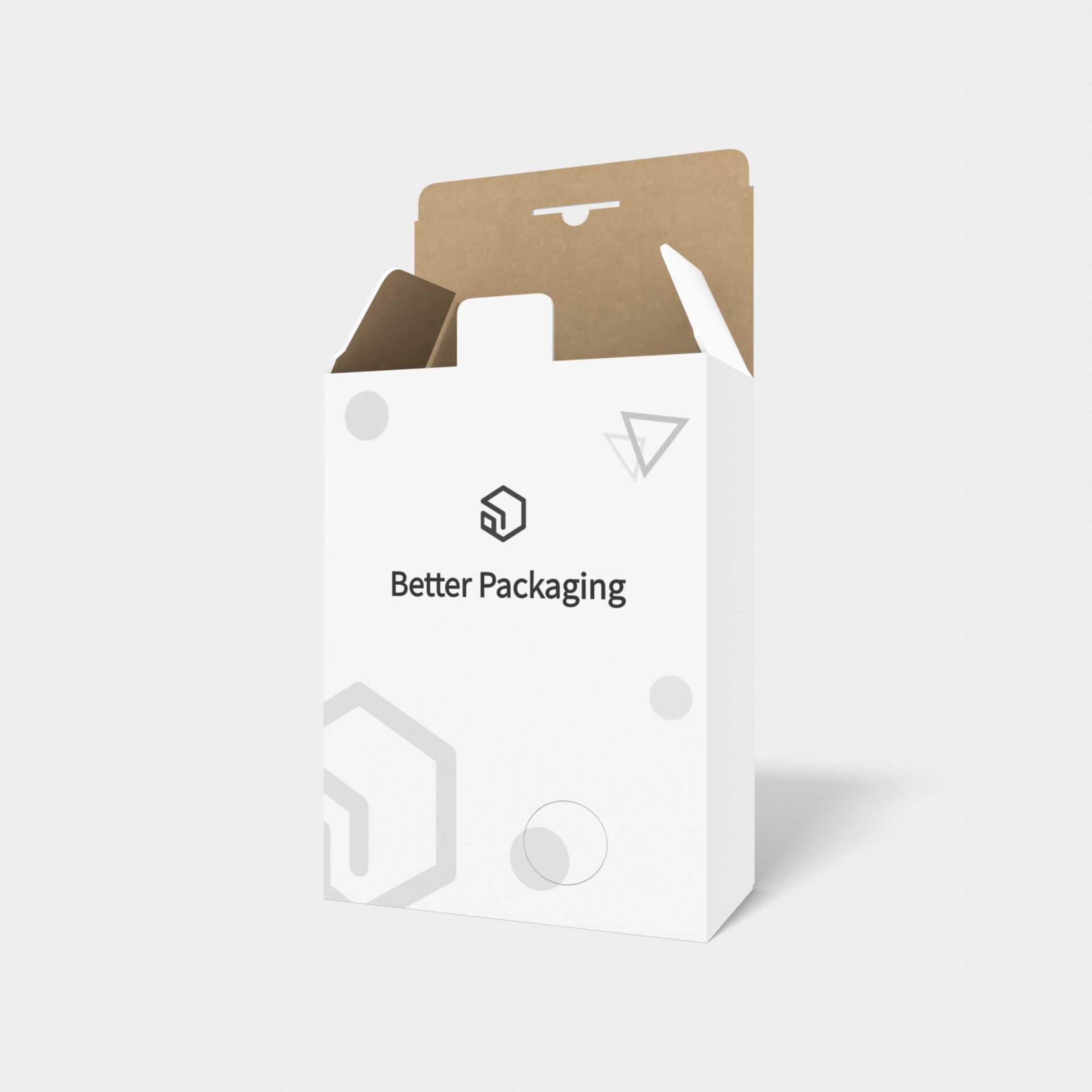 Tuck end boxes back open double tray mockup 101511 Tuck end boxes back open double tray mockup 101511