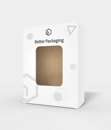 Window display boxes back open lock insert mockup 101513