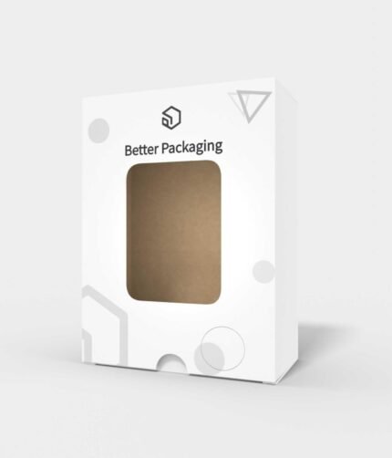 Back open boxes window display nail buckles mockup 101514