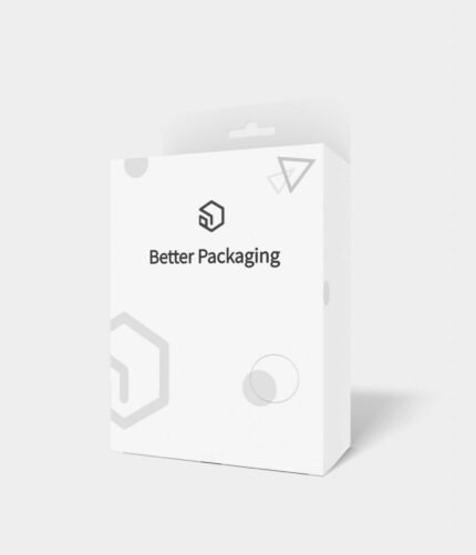 Back open boxes hook snap lock mockup 101522