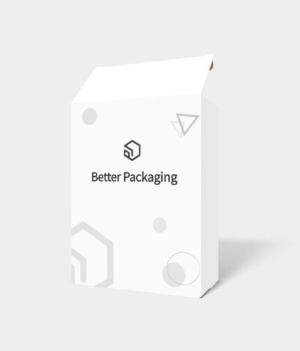 Back open boxes tuck end paper mockup 101610