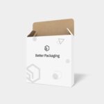 Tuck end boxes back open flat adhesive bottom mockup 101611