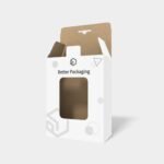 Tuck end boxes auto bottome snap lock window display mockup 102014